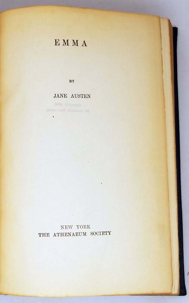 Emma - Jane Austen 1892
