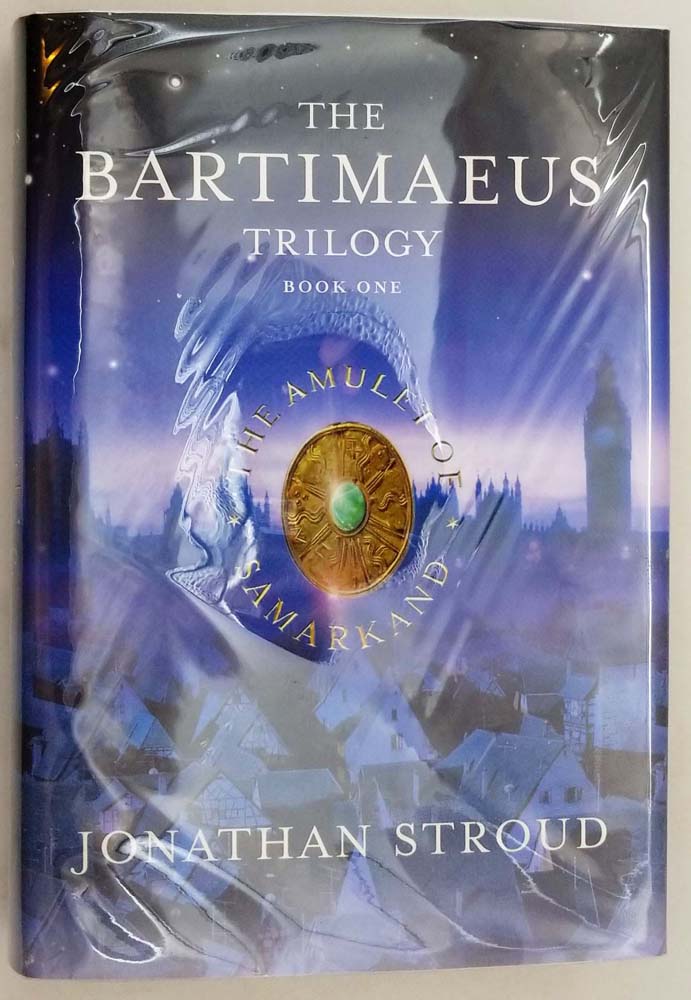 The Amulet of Samarkand: The Bartimaeus Trilogy, Book 1 - Jonathan Stroud | 1st Edition SIGNED