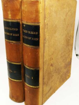 The Uncivilized Races of Men - J. G. Wood 1870 | 1st Edition