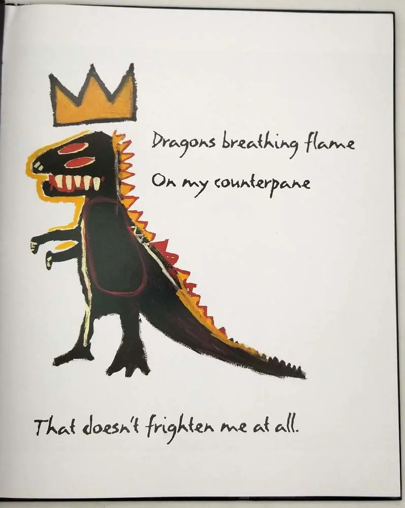 Life Doesn't Frighten Me - Maya Angelou (Basquiat Illus.) 1993 | 1st Edition