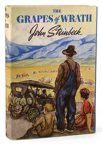 Grapes Of Wrath Steinbeck 1939 Grapes Of Wrath - John Steinbeck 1st Edition 1939