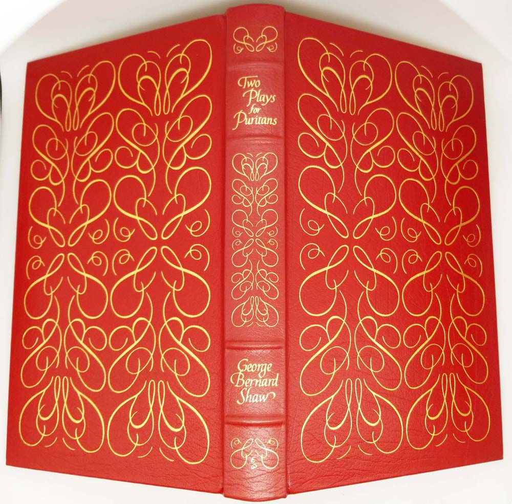 Two Plays for Puritans - George Bernard Shaw | Easton Press 1979