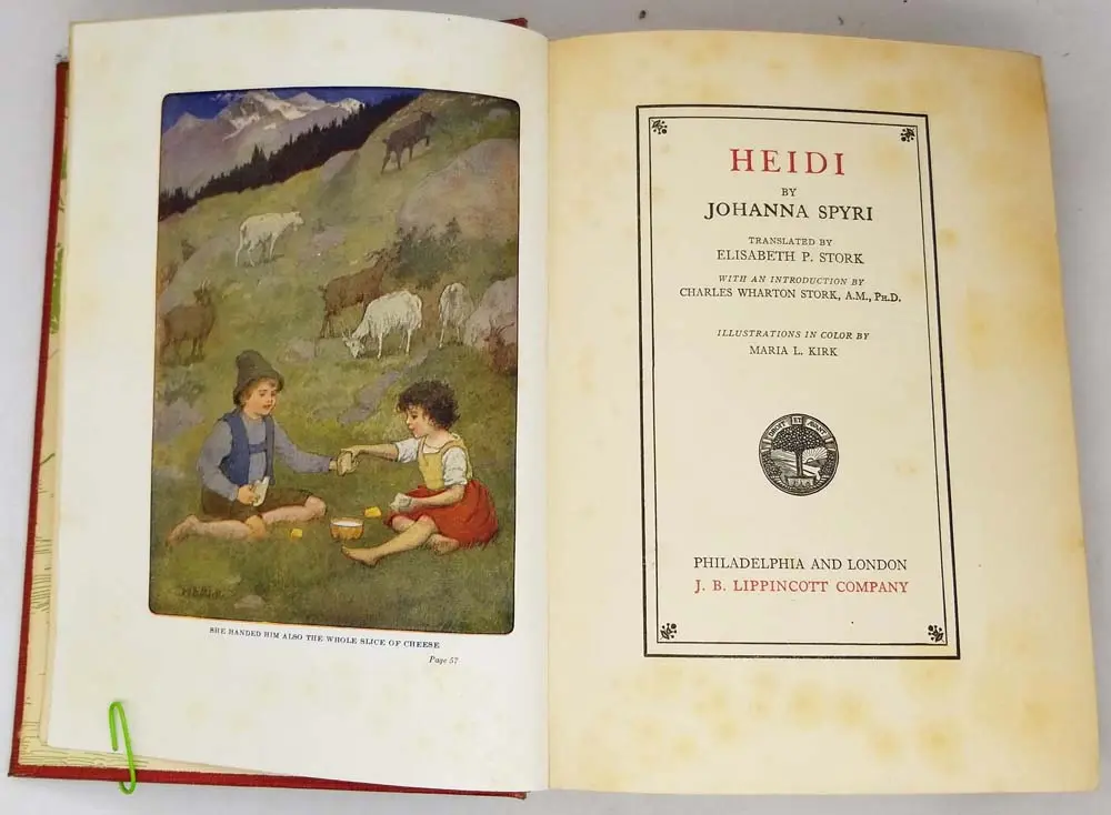 Heidi - Johanna Spyri (Maria L. Kirk Illus.) 1915 Heidi - Johanna Spyri (Maria L. Kirk Illus.) 1915