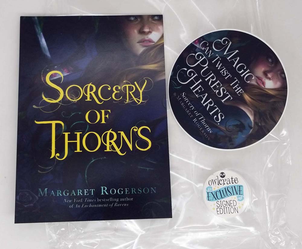 Sorcery of Thorns - Margaret Rogerson 2019 | 1st Edition OwnCrate SIGNED