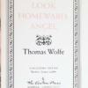 Look Homeward, Angel - Thomas Wolfe | Easton Press 1992