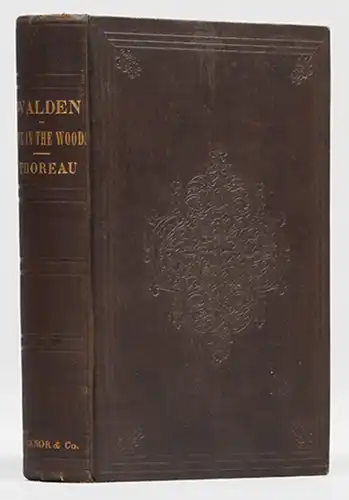 Walden Thoreau Walden - Henry David Thoreau 1854