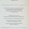 Alcoholics Anonymous - Facsimile 1st Edition 1939