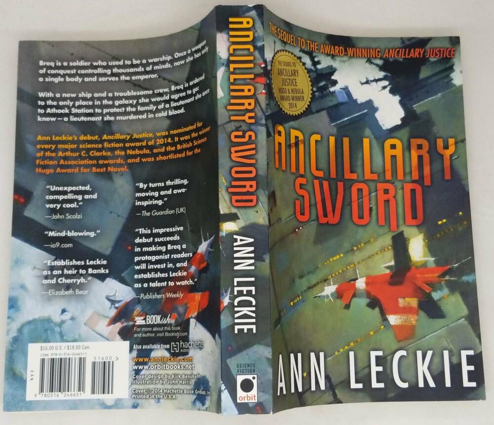 Ancillary Sword - Anne Leckie 2014 | 1st Edition