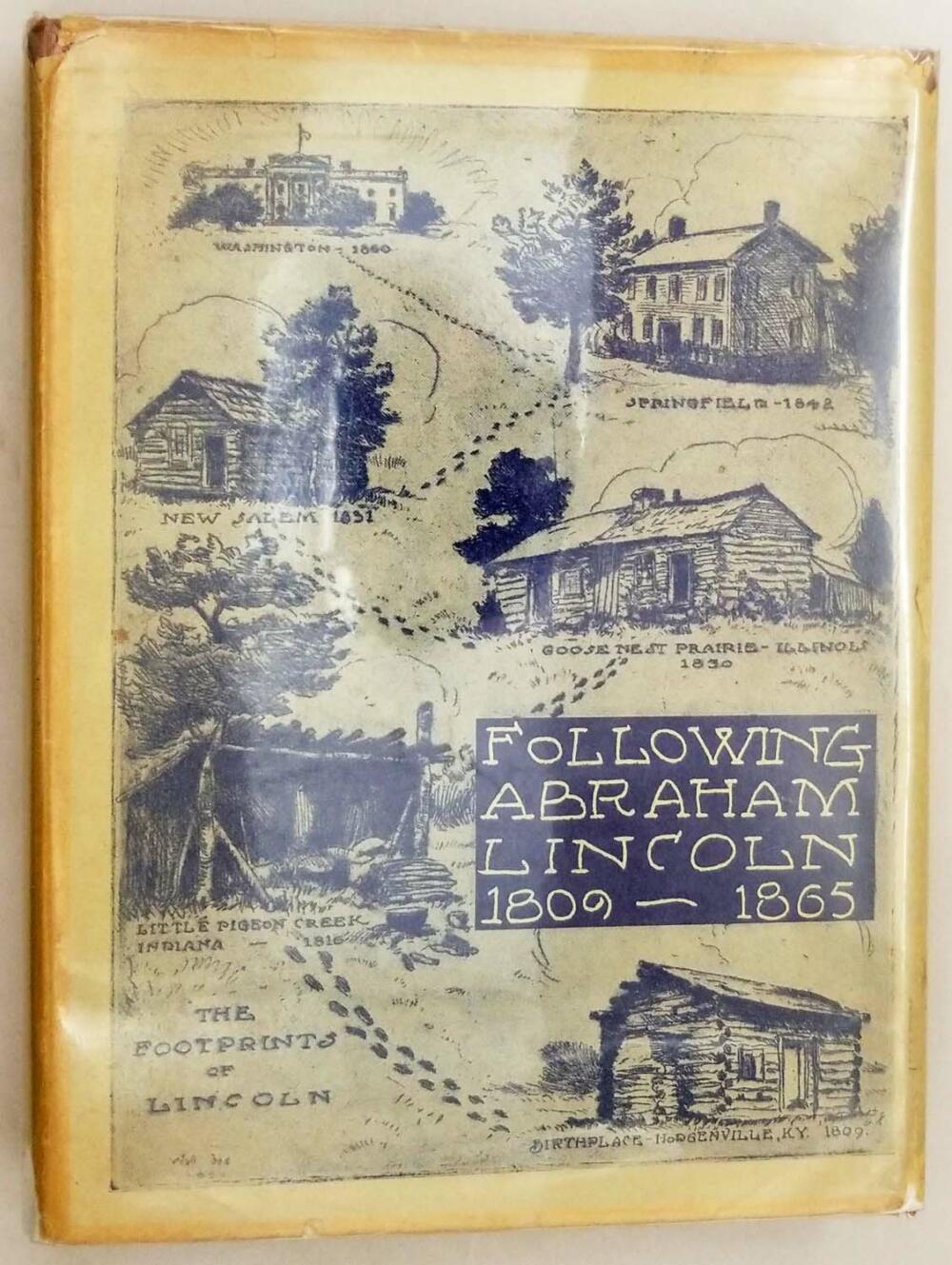 Following Abraham Lincoln, 1809-1865 - Bernhardt Wall 1943 | 1st Edition SIGNED