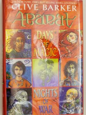 Days of Magic, Nights of War: Abarat, Book 2 - Clive Barker 2004 | 1st edition