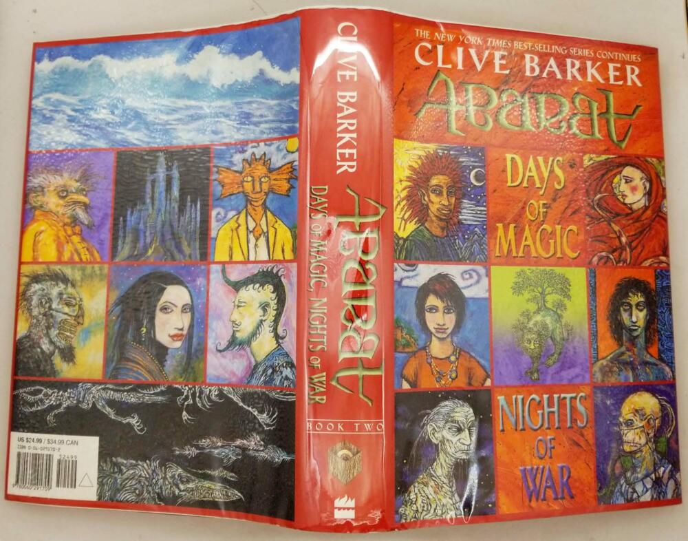 Days of Magic, Nights of War: Abarat, Book 2 - Clive Barker 2004 | 1st edition