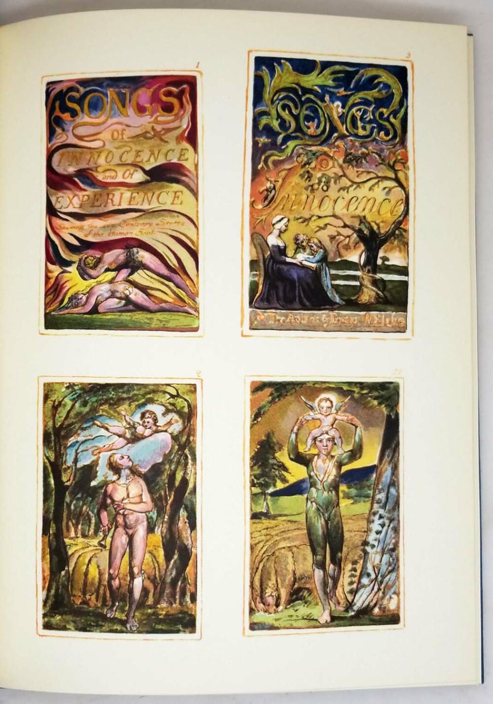 A Study of the Illuminated Books of William Blake - Geoffrey Keynes 1964 | 1st Edition