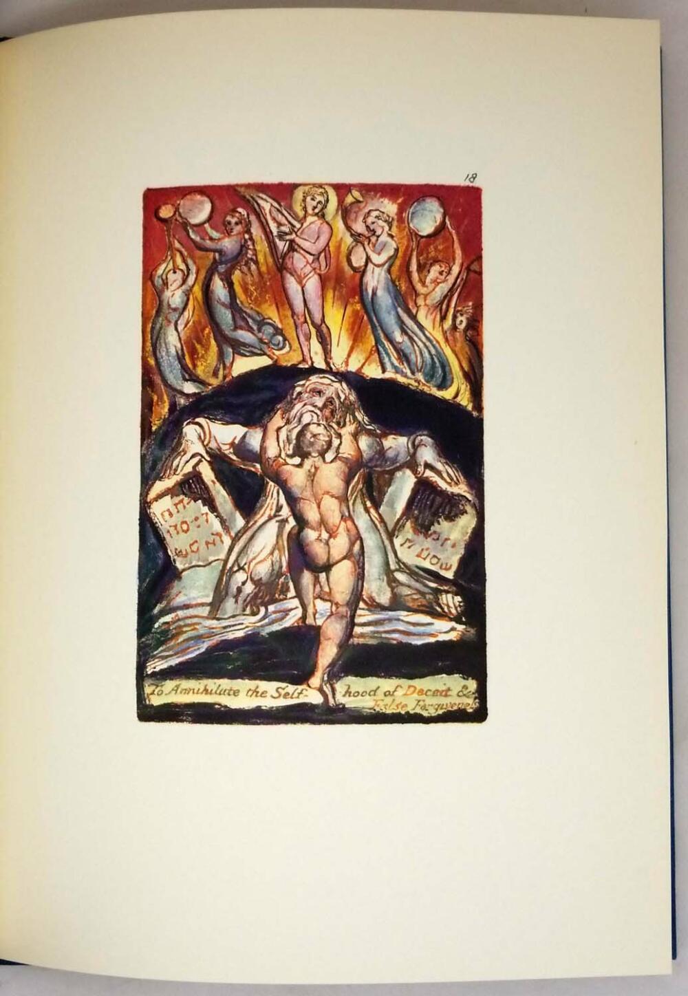 A Study of the Illuminated Books of William Blake - Geoffrey Keynes 1964 | 1st Edition