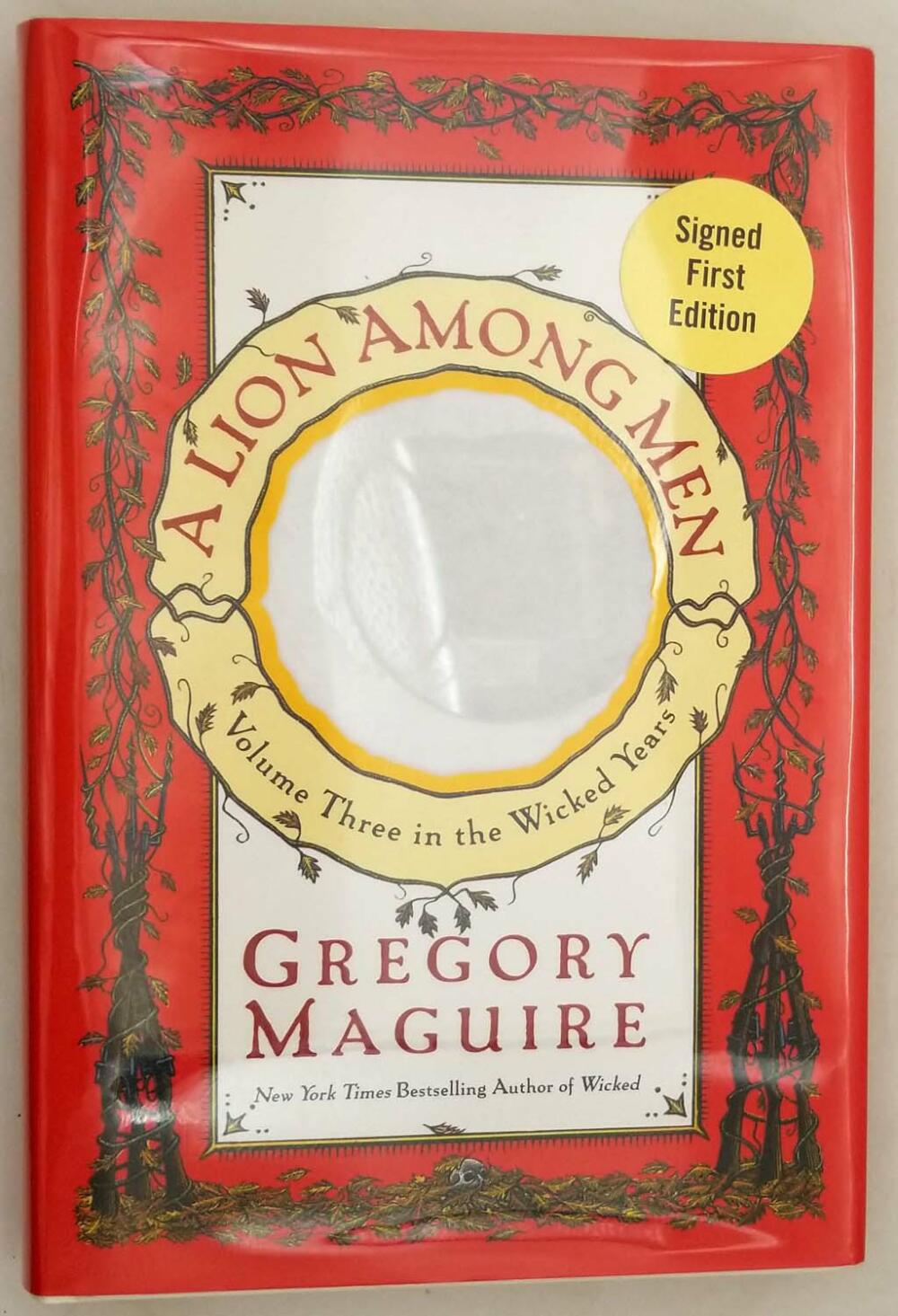 A Lion Among Men - Gregory Maguire 2008 | 1st Edition SIGNED