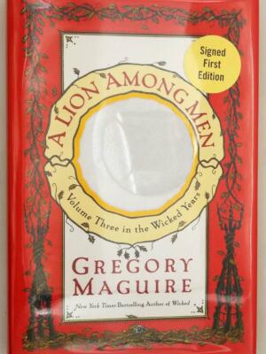 A Lion Among Men - Gregory Maguire 2008 | 1st Edition SIGNED