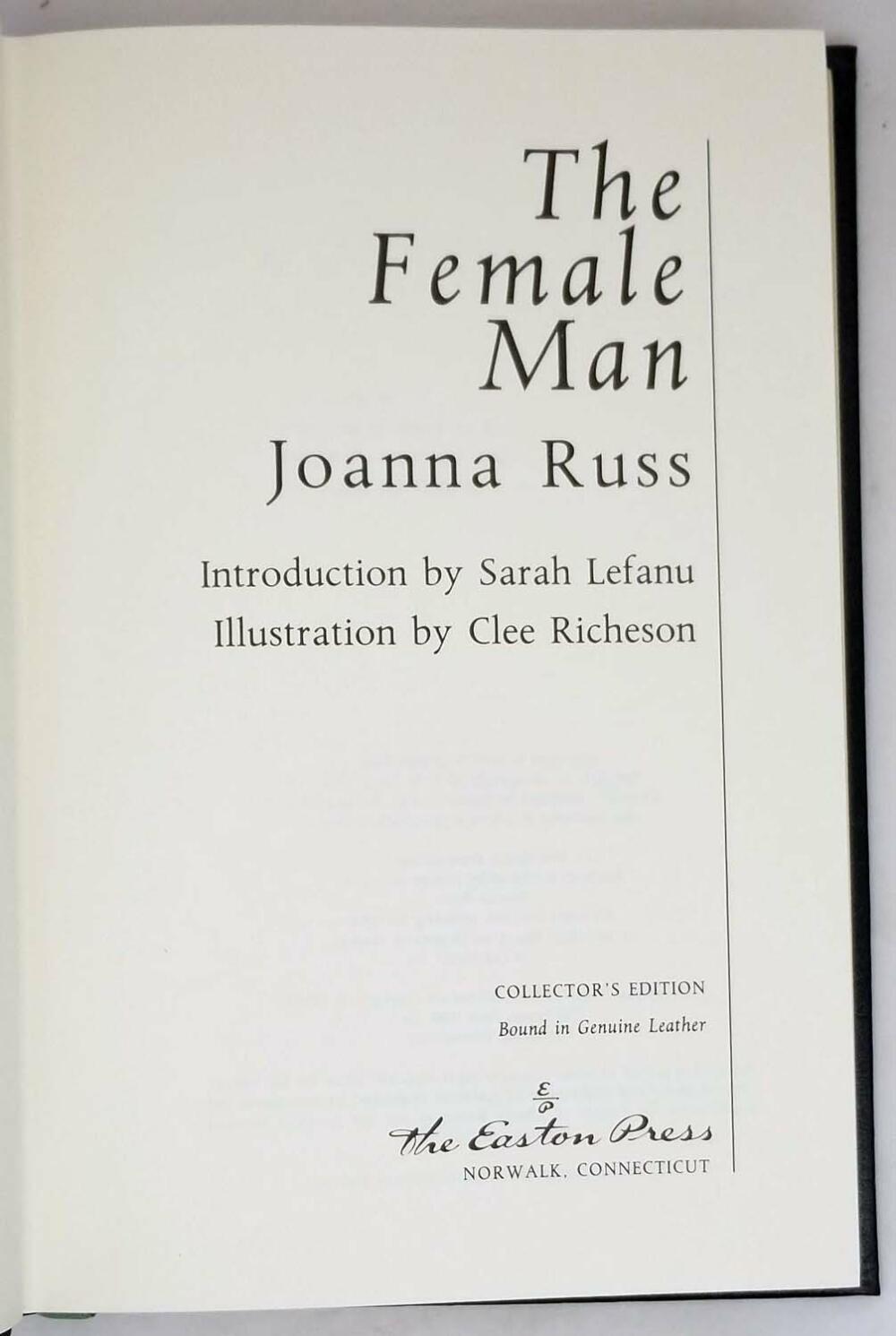 The Female Man - Joanna Russ 1994 | Easton Press