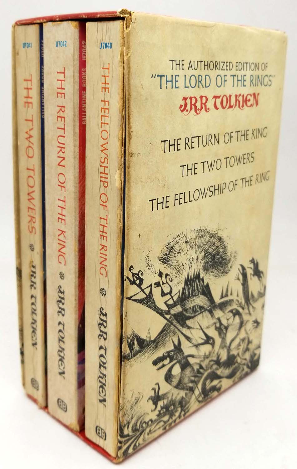 Lord of the Rings - JRR Tolkien Authorized Edition PB Box Set 1966
