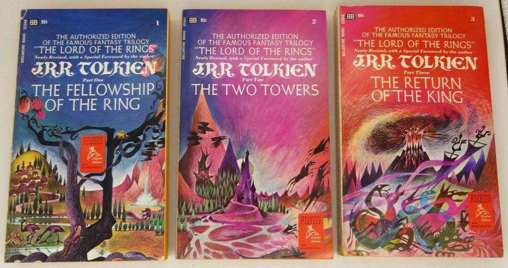 Lord of the Rings - JRR Tolkien Authorized Edition PB Box Set 1966