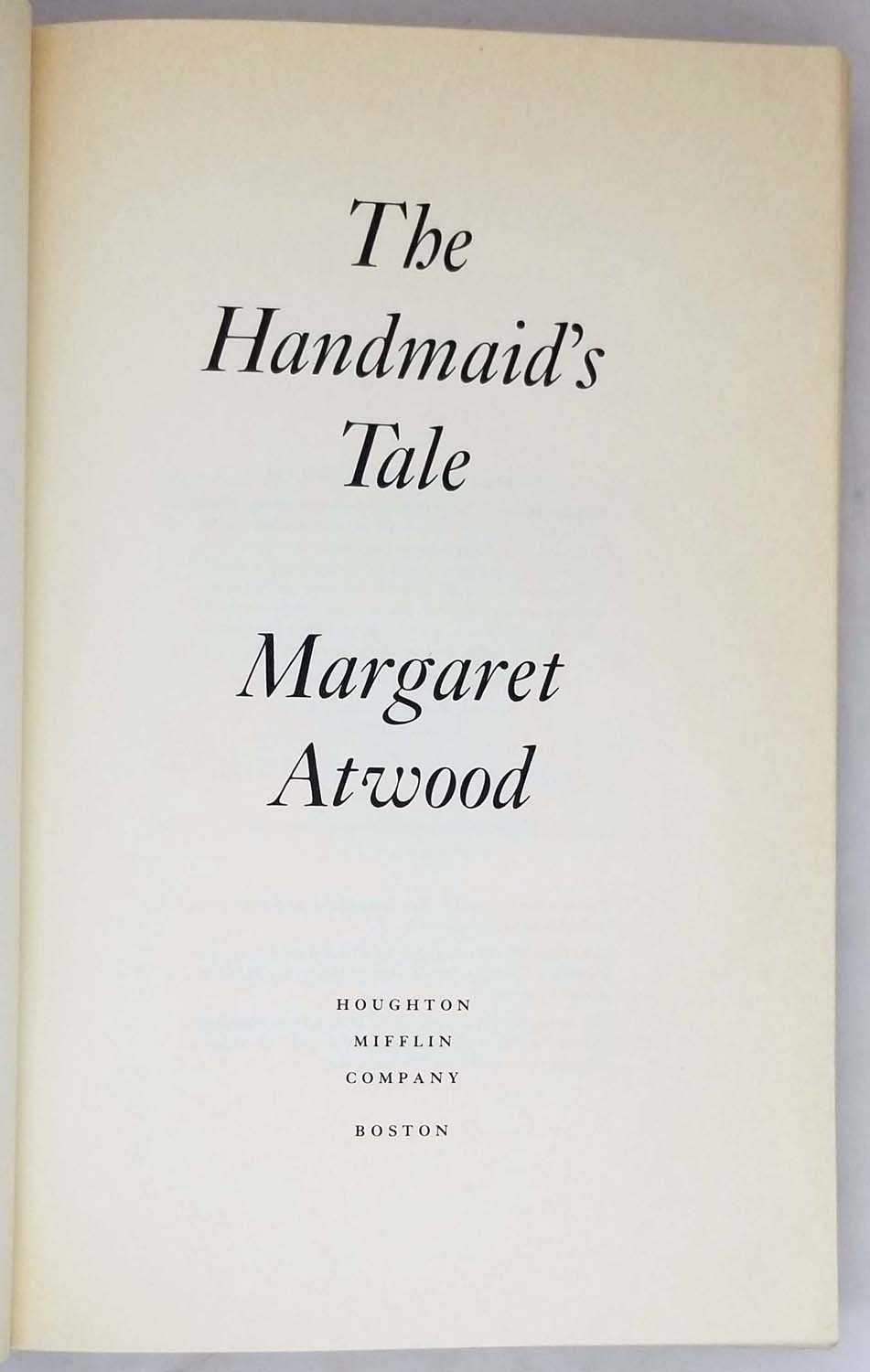 The Handmaid's Tales - Margaret Atwood 1986 | 2nd Printing