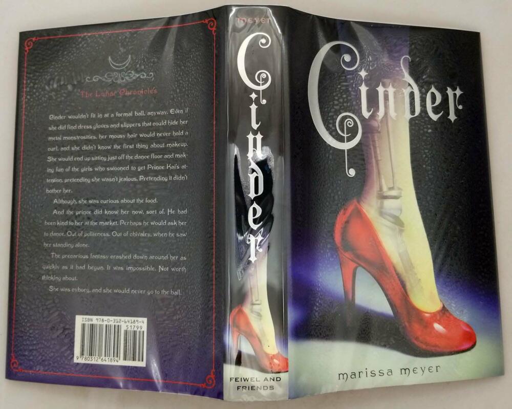 Cinder: (Book 1 Lunar Chronicles) - Marissa Meyer 2012 | 1st Edition SIGNED