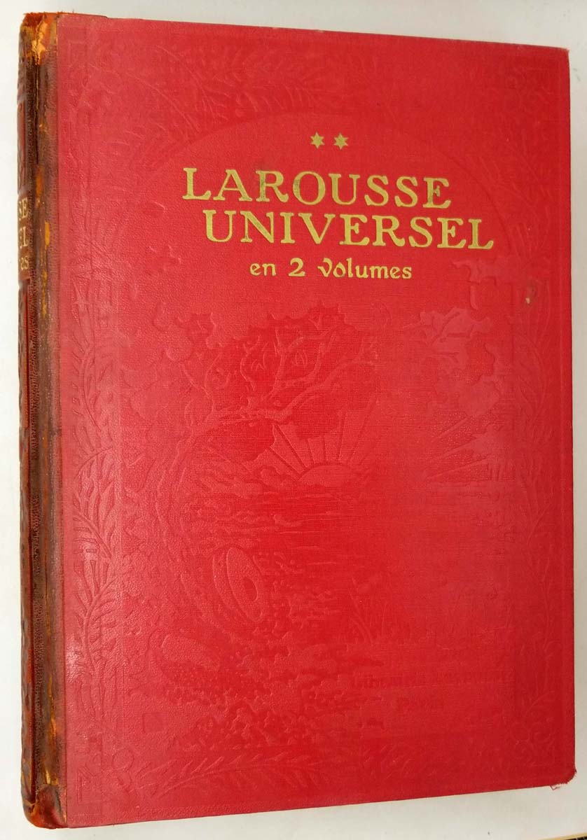Larousse Dictionaire Universel 2 vols. 1922