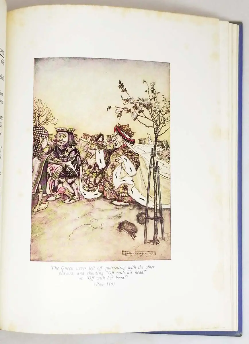 Alice's Adventures in Wonderland - Illus. Arthur Rackham 1975