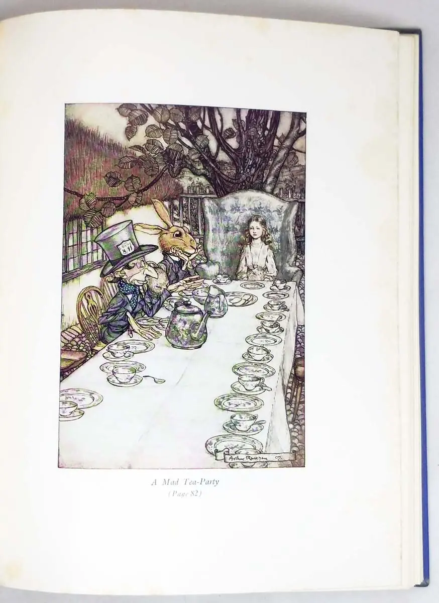 Alice's Adventures in Wonderland - Illus. Arthur Rackham 1975