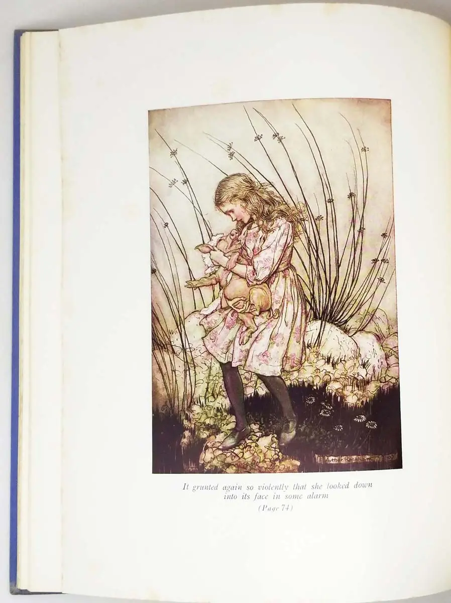 Alice's Adventures in Wonderland - Illus. Arthur Rackham 1975
