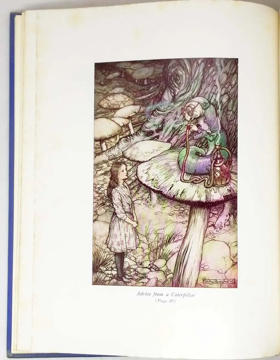 Alice's Adventures in Wonderland - Illus. Arthur Rackham 1975