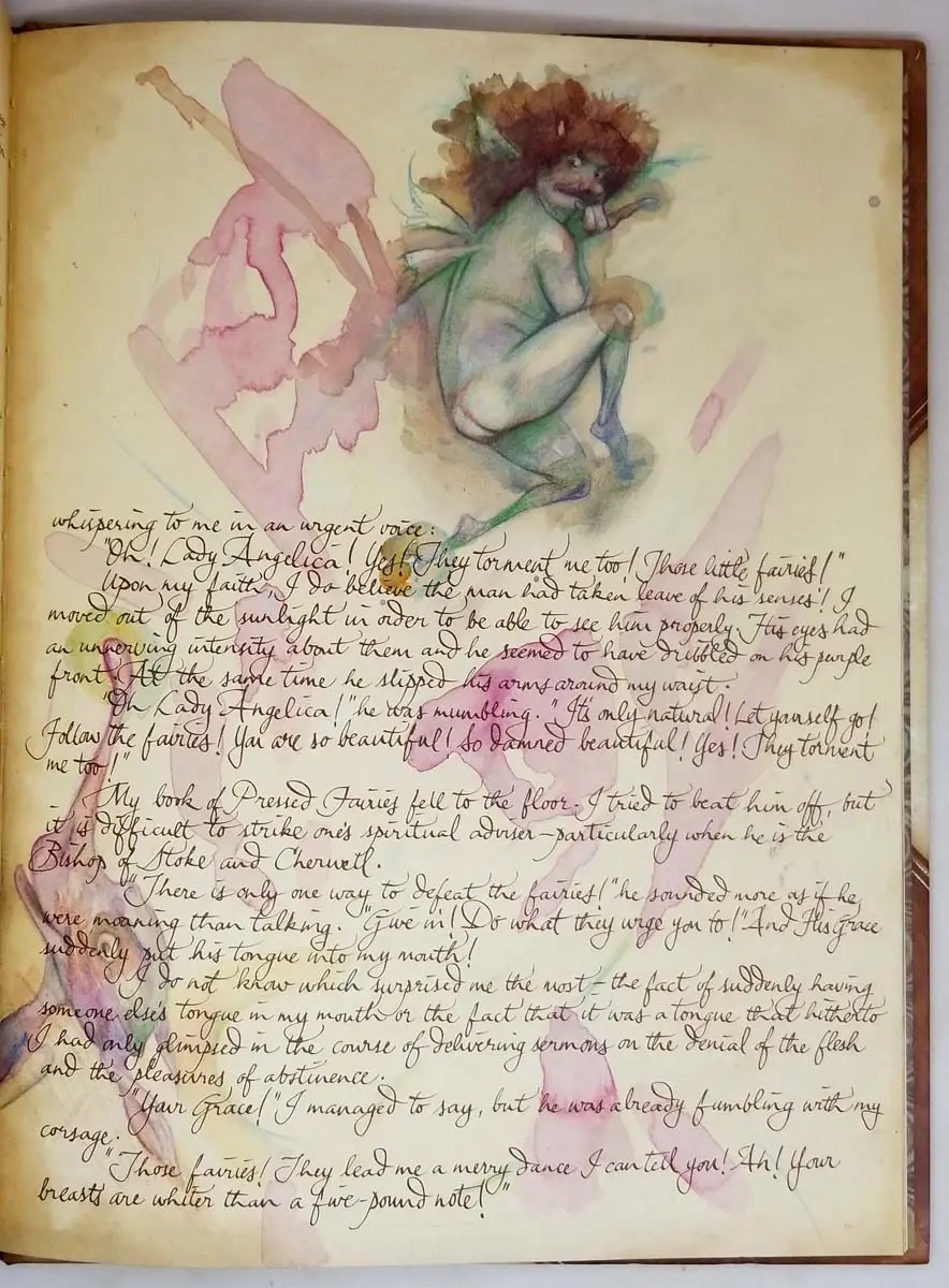 Lady Cottington's Pressed Fairy Book - Brian Froud 1998 Lady Cottington's Pressed Fairy Book - Brian Froud 1998