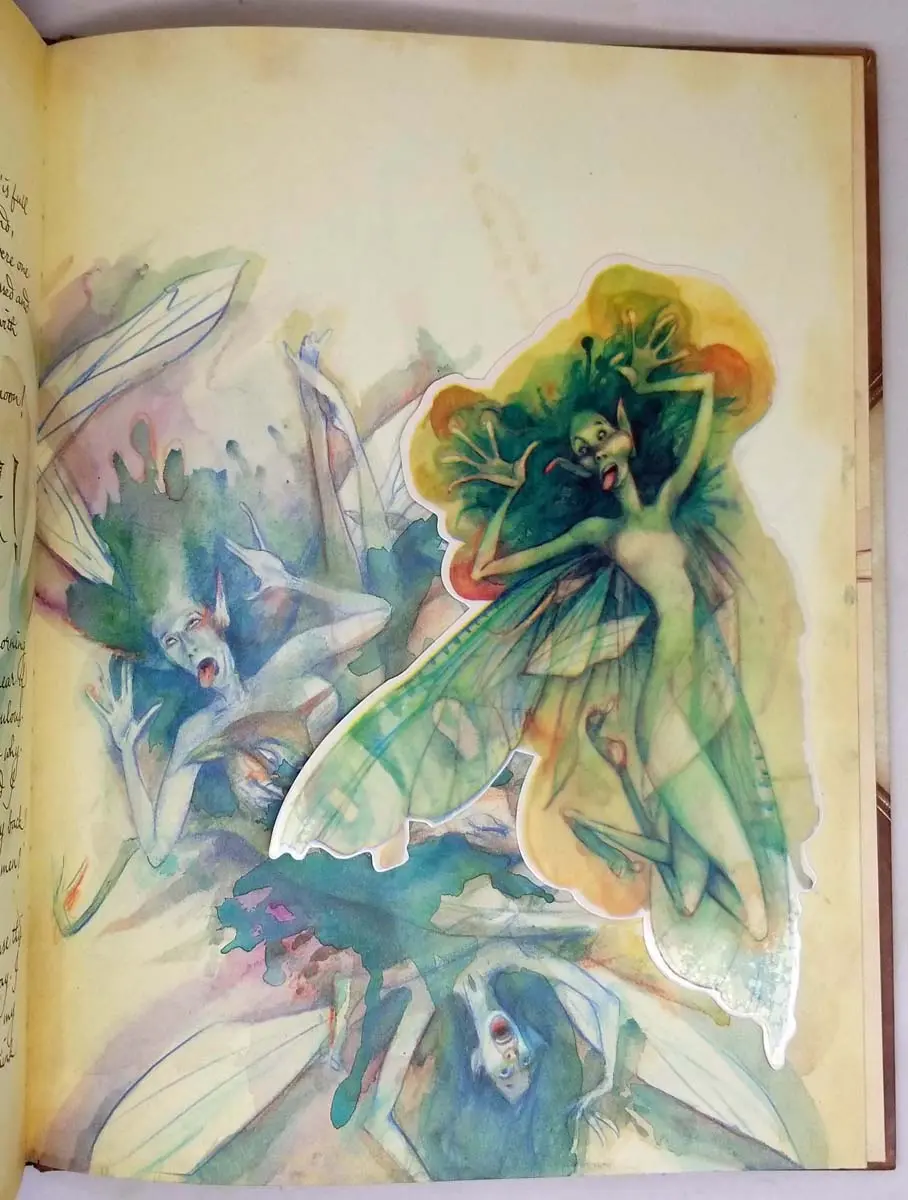 Lady Cottington's Pressed Fairy Book - Brian Froud 1998 Lady Cottington's Pressed Fairy Book - Brian Froud 1998