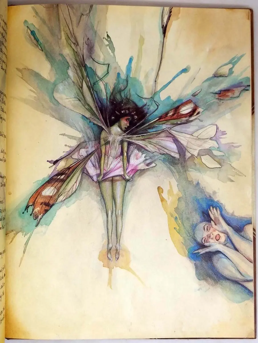 Lady Cottington's Pressed Fairy Book - Brian Froud 1998 Lady Cottington's Pressed Fairy Book - Brian Froud 1998