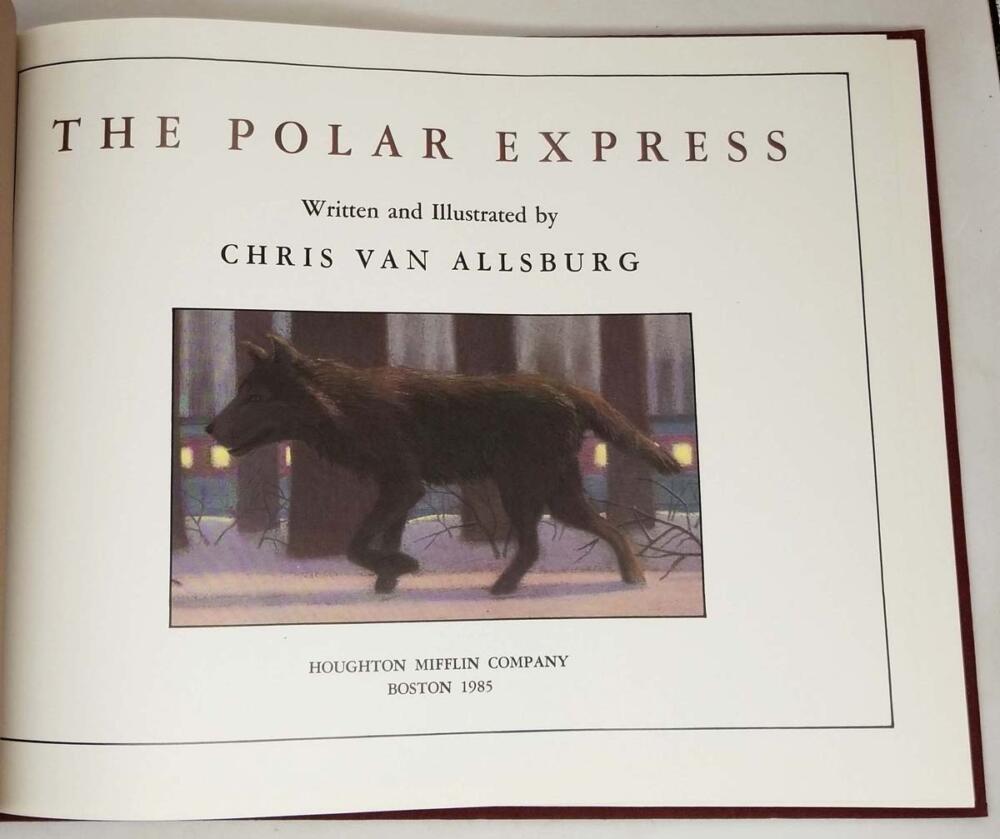 Polar Express - Chris Van Allsburg 1985 | 1st Edition