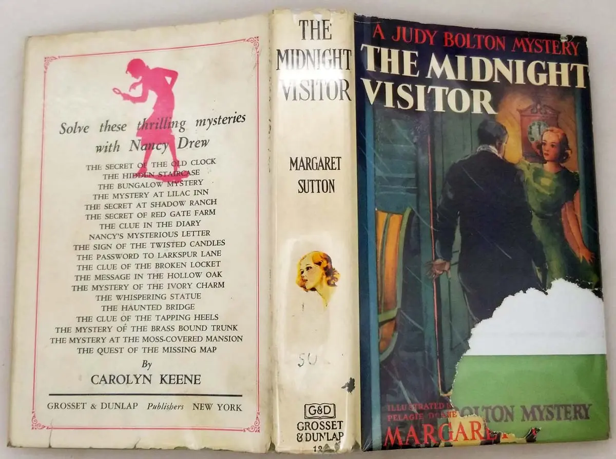 A Judy Bolton Mystery - The Midnight Visitor #12 Margaret Sutton 1939