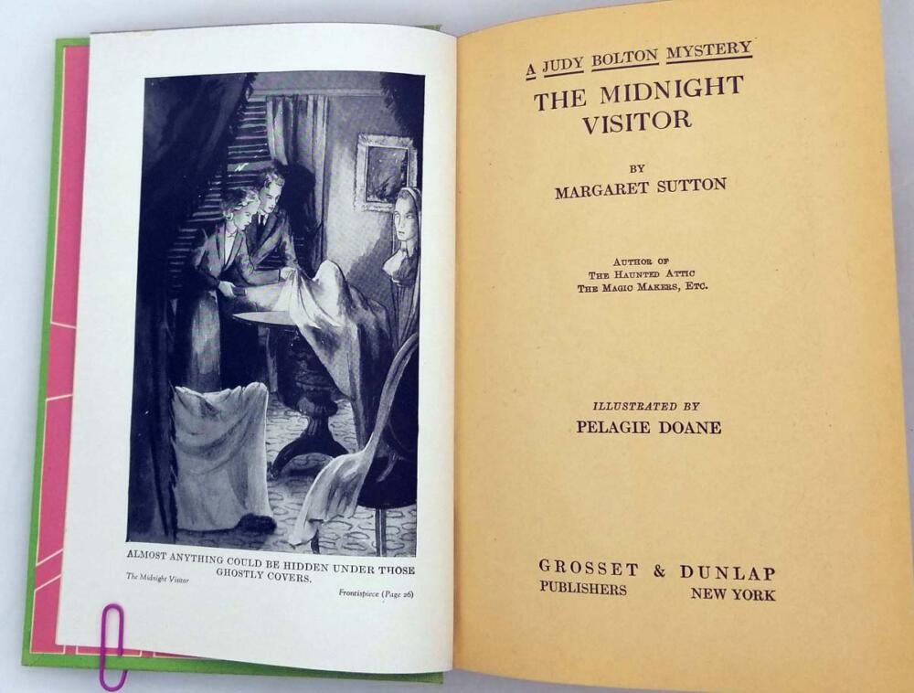 A Judy Bolton Mystery - The Midnight Visitor #12 Margaret Sutton 1939