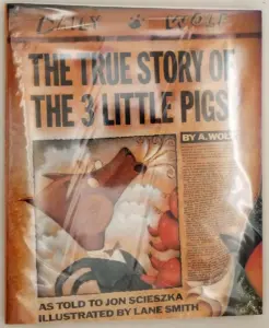 True Story of the Three Little Pigs - Jon Scieszka 1989 | 1st Edition