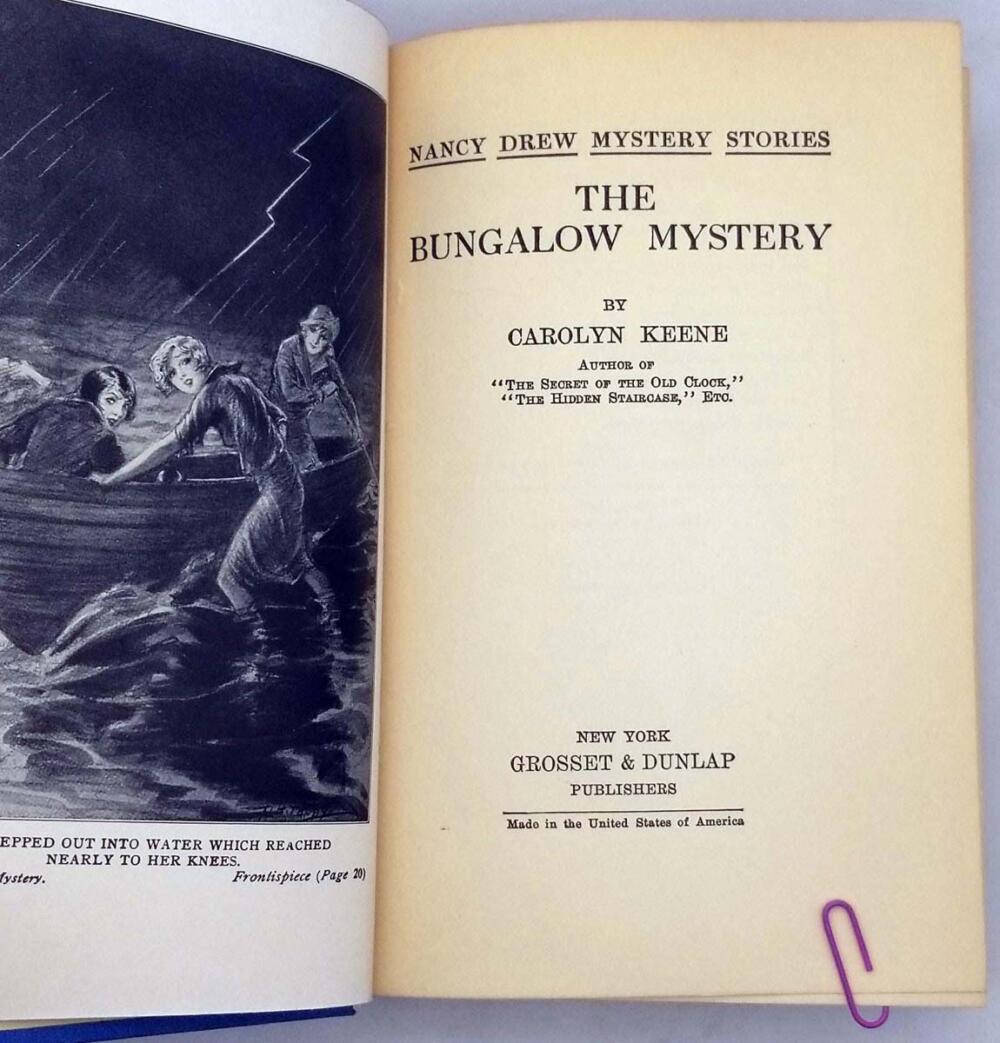 Nancy Drew #3 - The Bungalow Mystery 1940B-23