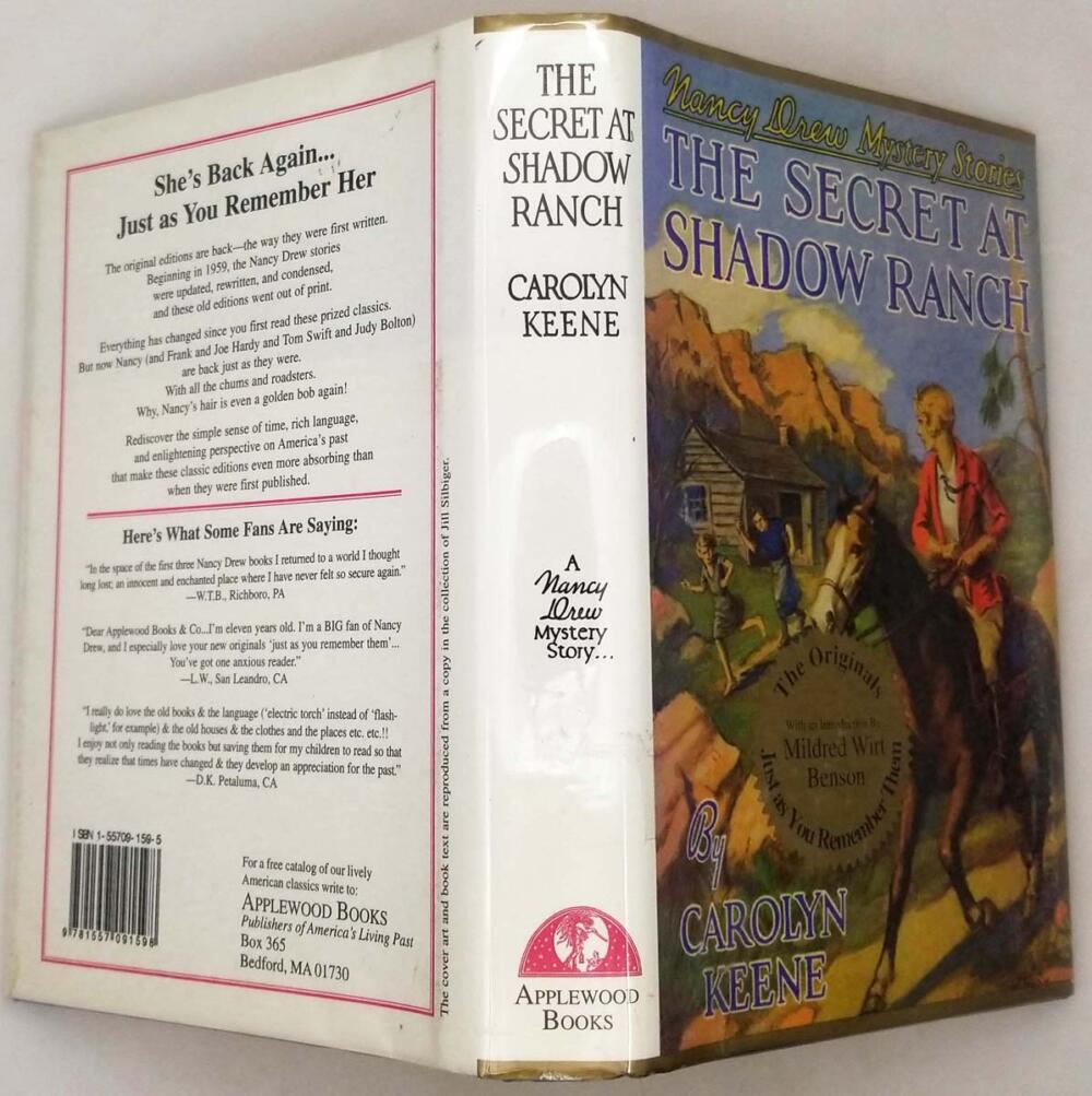 Nancy Drew - The Secret At Shadow Ranch, Applewood Facsimile 1994