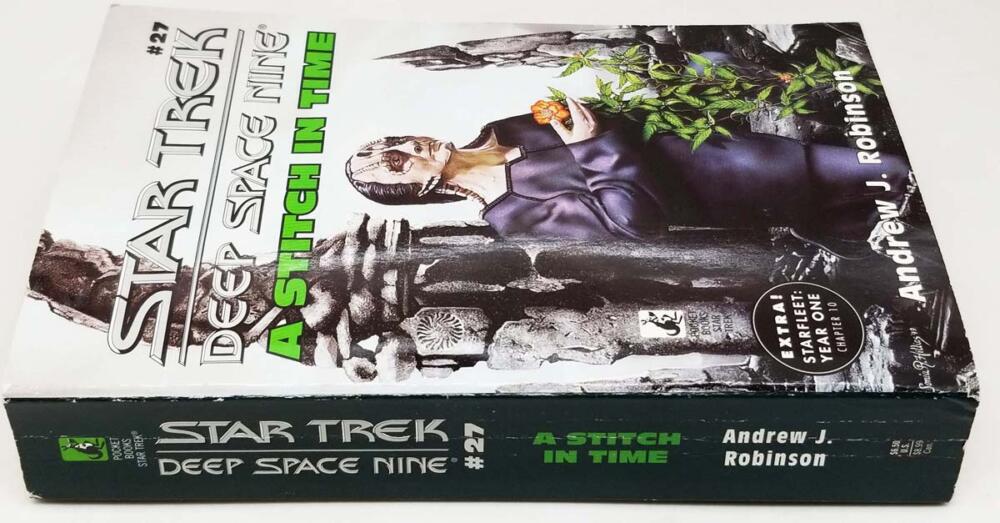 Star Trek: Deep Space Nine #27 - A Stitch in Time - Andrew J. Robinson | 1st Edition SIGNED