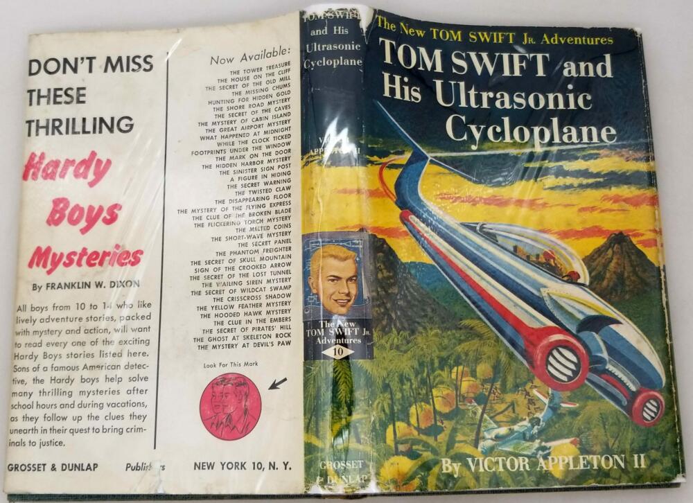 Tom Swift and His Ultrasonic Cycloplane 1957 (Book 10)