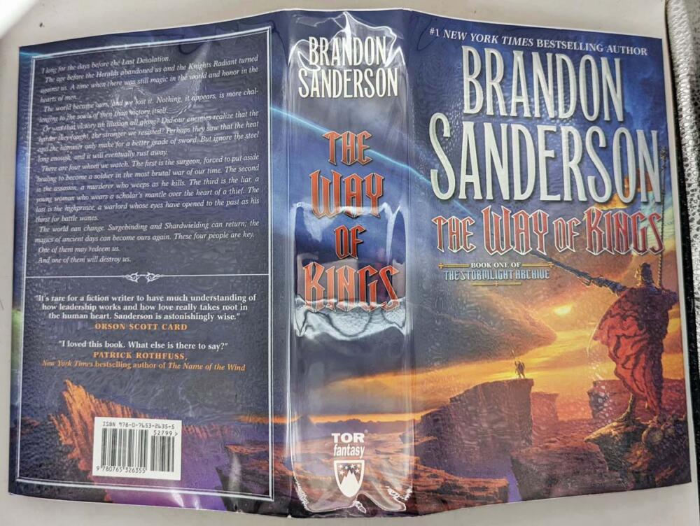 The Way of Kings: The Stormlight Archive, Book 1- Brandon Sanderson | SIGNED