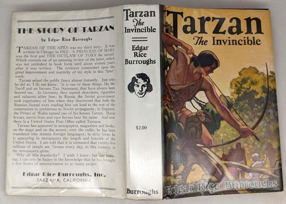 Tarzan the Invincible - Edgar Rice Burroughs 1931 | 1st Edition