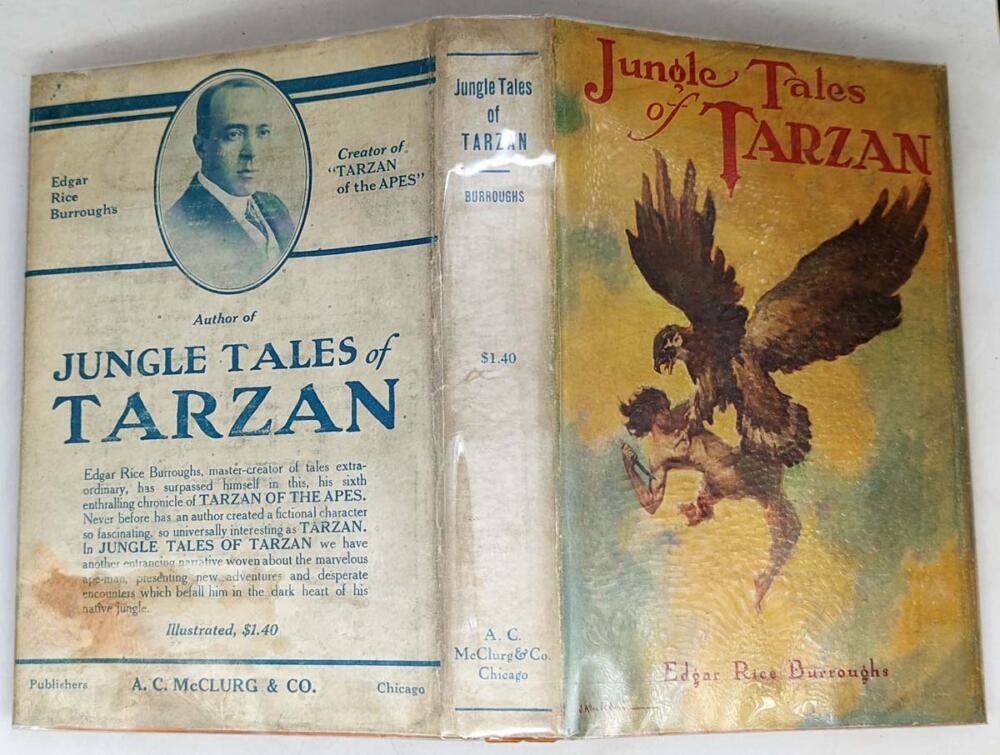 Jungle Tales of Tarzan - Edgar Rice Burroughs 1919 | 1st Edition