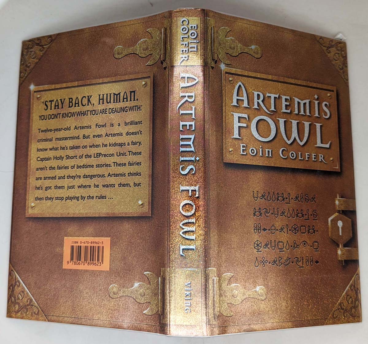 Lot 3 Artemis Fowl Series Books Set Eoin Colfer Hardcover Dustjacket Files  First