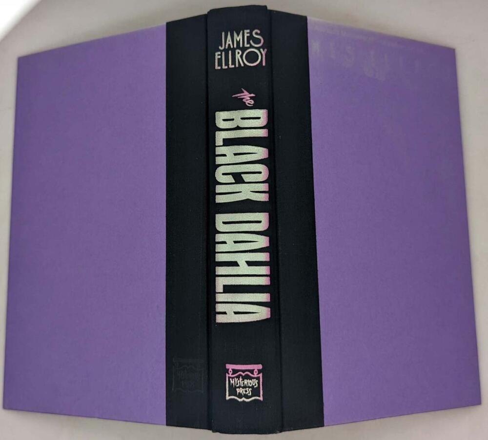 Black Dahlia - James Ellroy 1987 | 1st Edition SIGNED