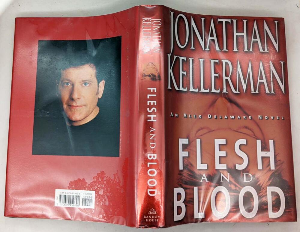 Flesh and Blood: An Alex Delaware Novel - Jonathan Kellerman 2001 | SIGNED