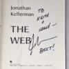 Web: Alex Delaware, Book 10 - Jonathan Kellerman 1996 | 1st Edition SIGNED