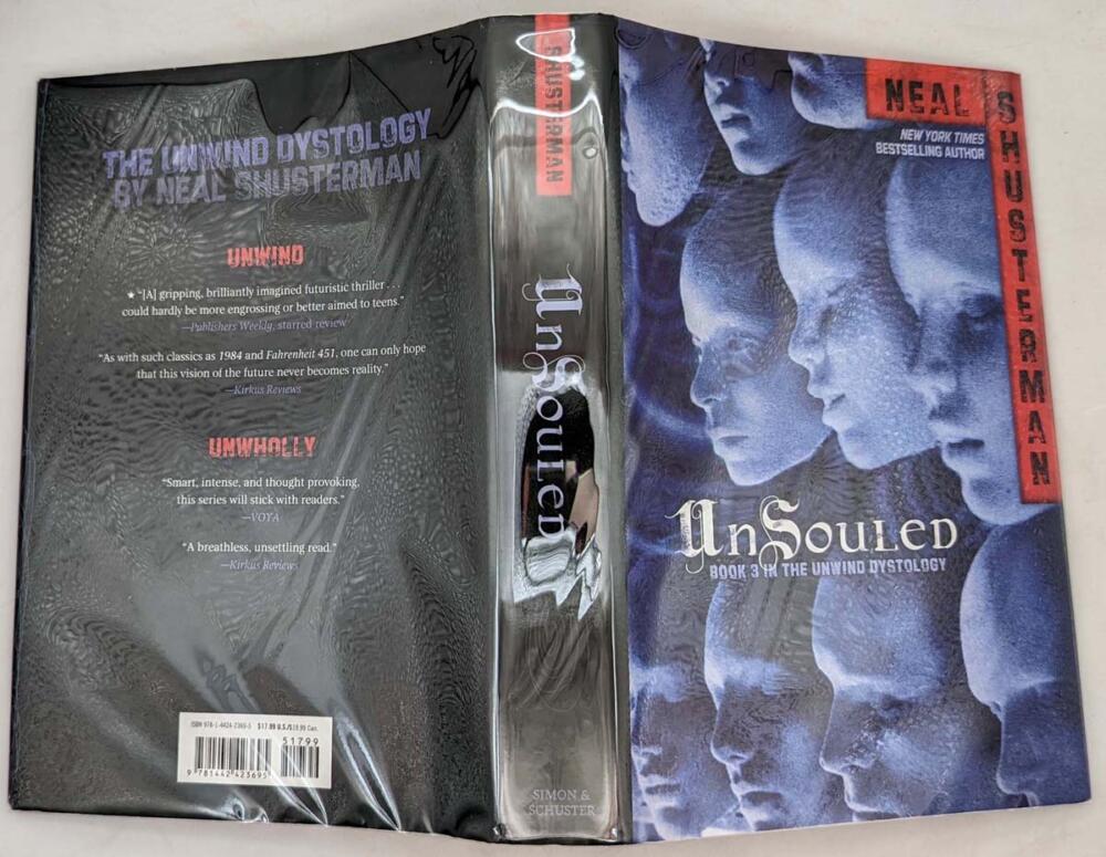 Unsouled - Neal Shusterman 2013 | 1st Edition SIGNED