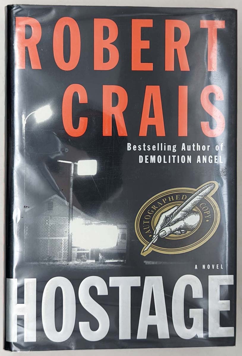 Hostage - Robert Crais 2001 | 1st Edition SIGNED