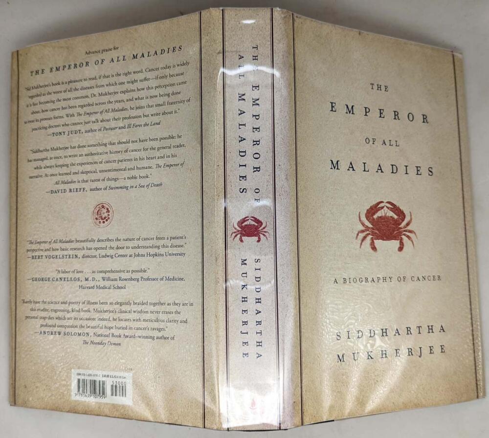Emperor of All Maladies: A Biography of Cancer - Siddhartha Mukherjee 2010 | 1st Edition